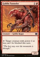 Magic the Gathering MTG Goblin Tunneler (49) DD Merfolk vs. Goblins   LP