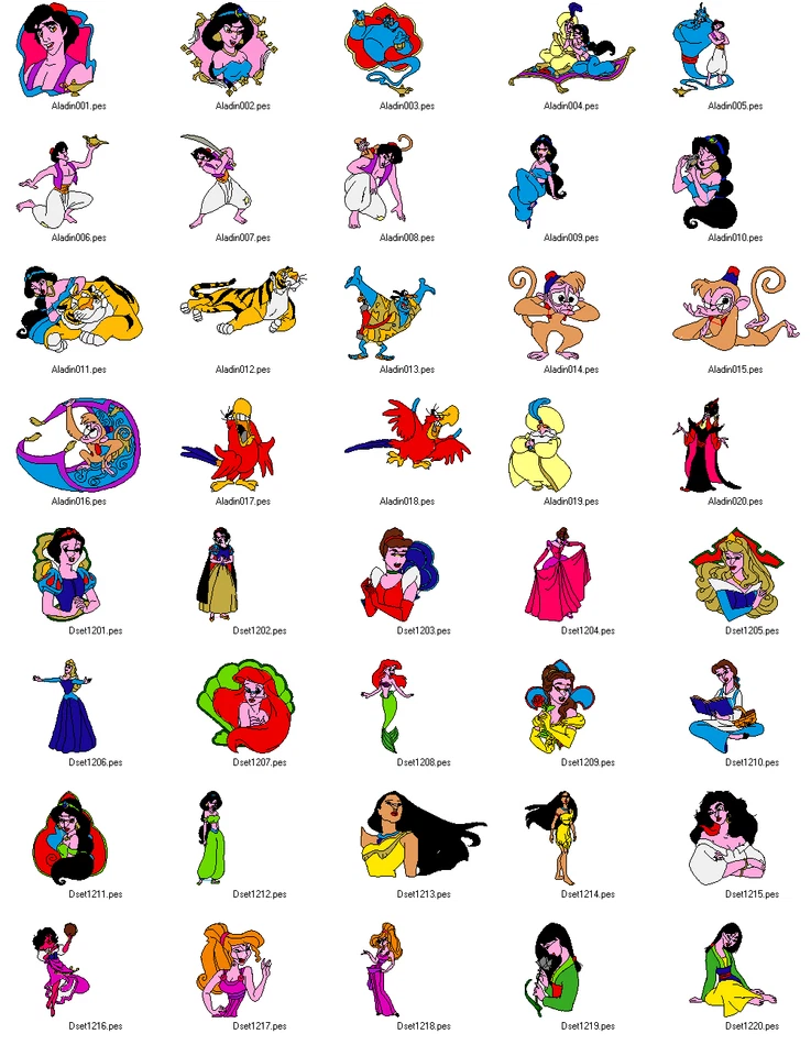 80000+ EMBROIDERY DESIGN PATTERNS DISNEY/CHRISTMAS/POKEMON AND MANY MORE - Image 4 of 4