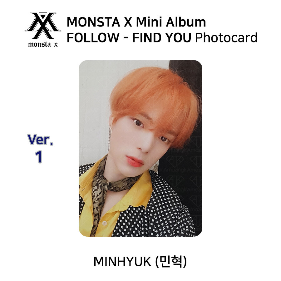 K-POP・アジア MONSTAX MINHYUK NFL SELFIE PHOTOCARD SET K-POP・アジア MONSTAX MINHYUK NFL SELFIE PHOTOCARD SET