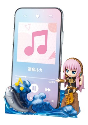 RE-MENT Hatsune Miku DesQ P@rty on Desk Desktop Figure #4 Luka