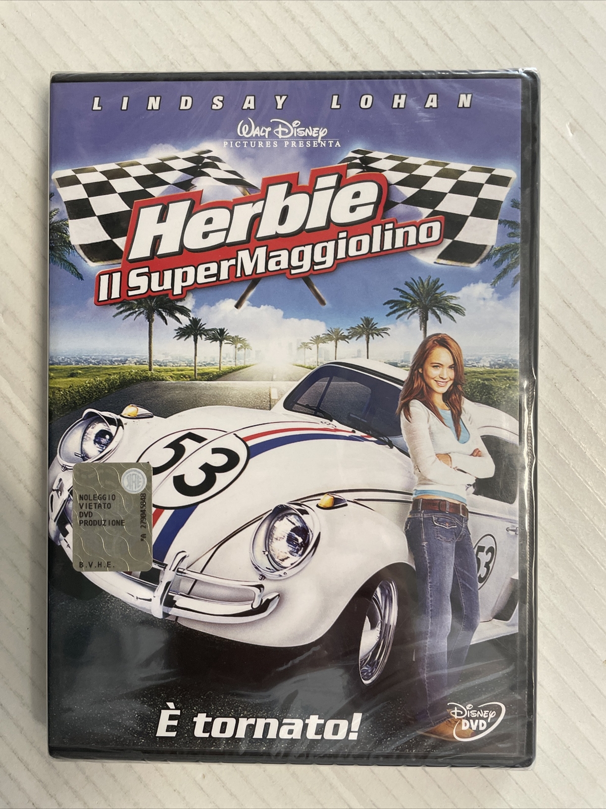 HERBIE IL SUPERMAGGIOLINO (2005) dvd - nuovo - LINDSAY LOHAN