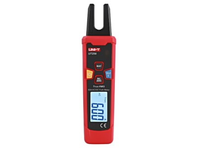 UT256 Tester: elektrisch LCD VDC: 60V I AC: 60A True RMS 10mm Bel: ja UNI-T