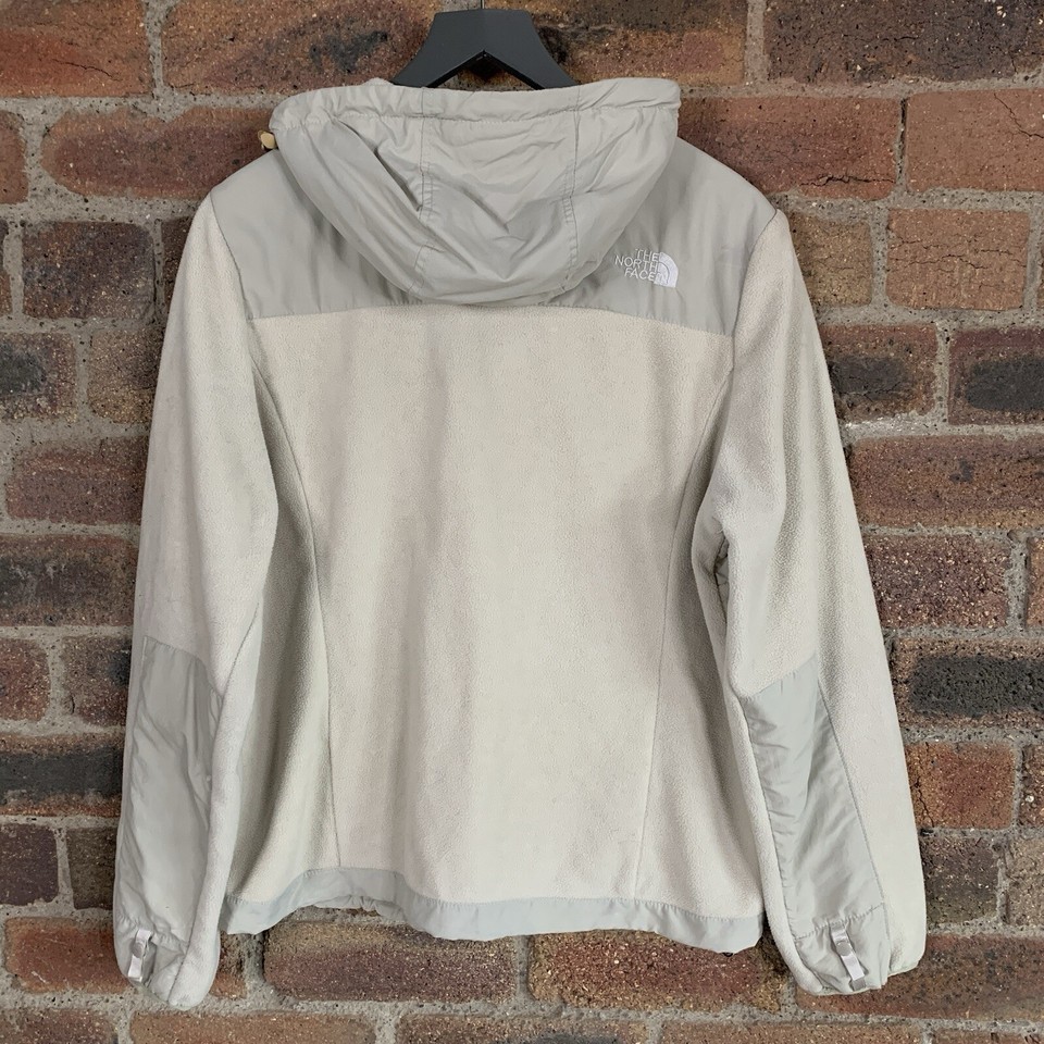Vintage North Face Jacket Mens XXL Beige Hood Fleece Denali Polartec eBay