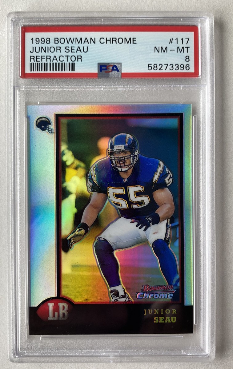1998 Bowman Chrome - Junior Seau #117 Refractor for sale online | eBay