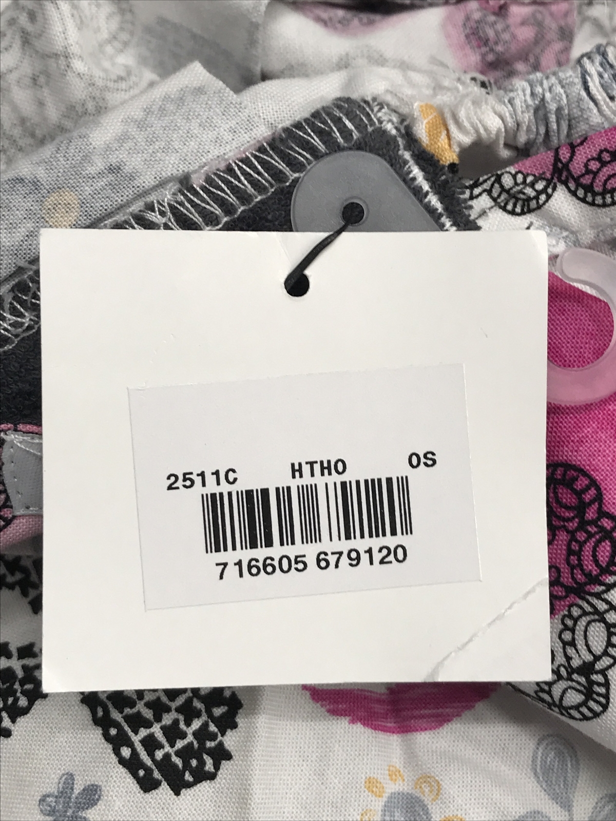 Cherokee Unisex Cotton Multi Color Floral Ribbon Scrub Hat One Size 2511C
