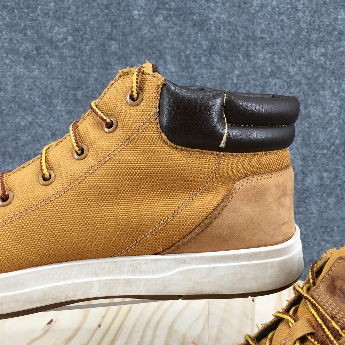 Timberland Men\'s Davis Square Chukka Boots brown size 12 Timberland Davis Square Chukka Boot Fleece / Brown – JD Sports main image 4