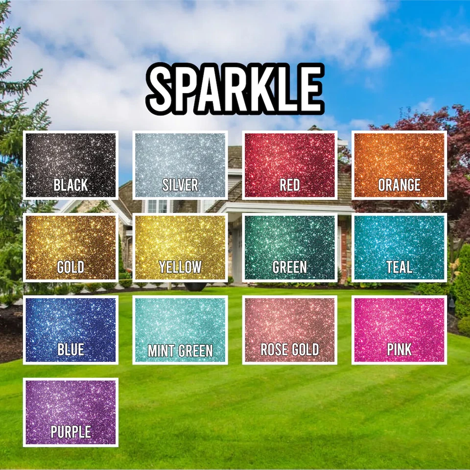 Juego de letreros de patio de feliz cumpleaños brillante de 24" EZ | 5 piezas decoraciones de césped al aire libre Foto 2 de 4