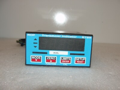 Rdp Electronics RDP Electronics E725 Transducer Indicator Panel 115V 7VA Type: E725/115 ...