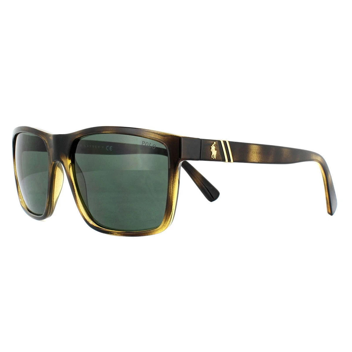 Polo Ralph Lauren Sunglasses PH4133 500371 Havana Green | eBay 