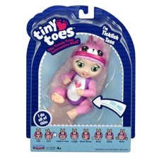 B1 19 NEW TINY TOES TICKLISH TESS TINY INTERACTIVE DOLL