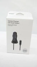 Verizon Vehicle Charger 5V 3.4A Micro USB Charger With Dual Output  TF