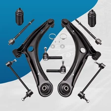 10x Front Lower Control Arms Tie Rod End for Jeep Compass Patriot Dodge Caliber