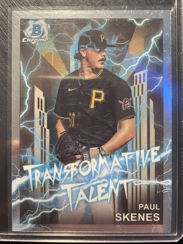 Paul Skenes [Red] #TT-20 2023 Bowman Draft Transformative Talent card