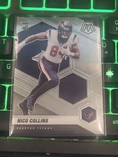 2021 Panini Mosaic NICO COLLINS RC #330 NFL Rookie Card - Houston Texans. rookie card picture