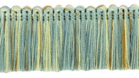 Fransenbesatz Fringe Trim DecoPro 0175HB 5939 Island Breeze Blue 27 Yards