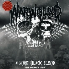 WARWOUND - A HUGE BLACK CLOUD LP VINYL RECORD punk rock Varukers Sacrilege