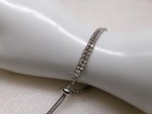 Jny Annabelle Rhinestone Tennis Bracelet Double Jones New York Gold Tone Clear