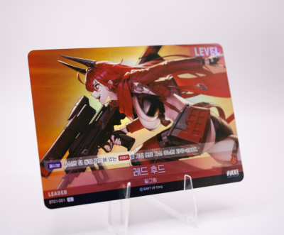 US SELLER] Goddess of Victory: Nikke Red Hood BT01-001 Leader
