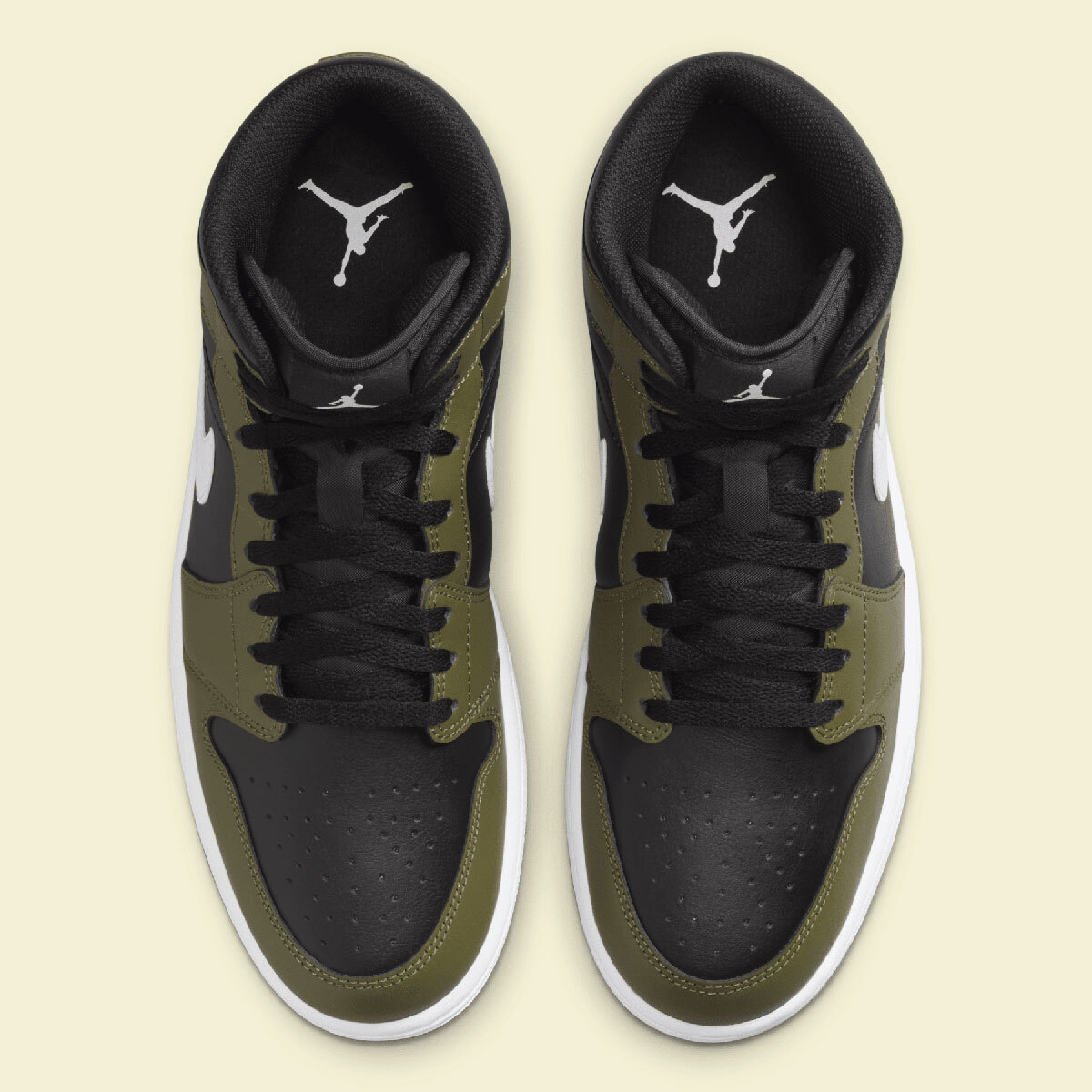 Size 11 - Air Jordan 1 Mid Medium Olive for sale online | eBay