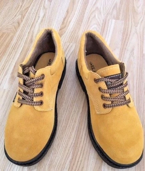 Tan work deals shoes