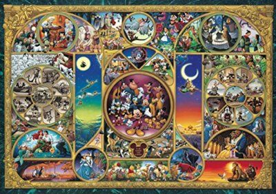 1000 piece jigsaw puzzle Disney characters World the worlds smallest 1000 piece