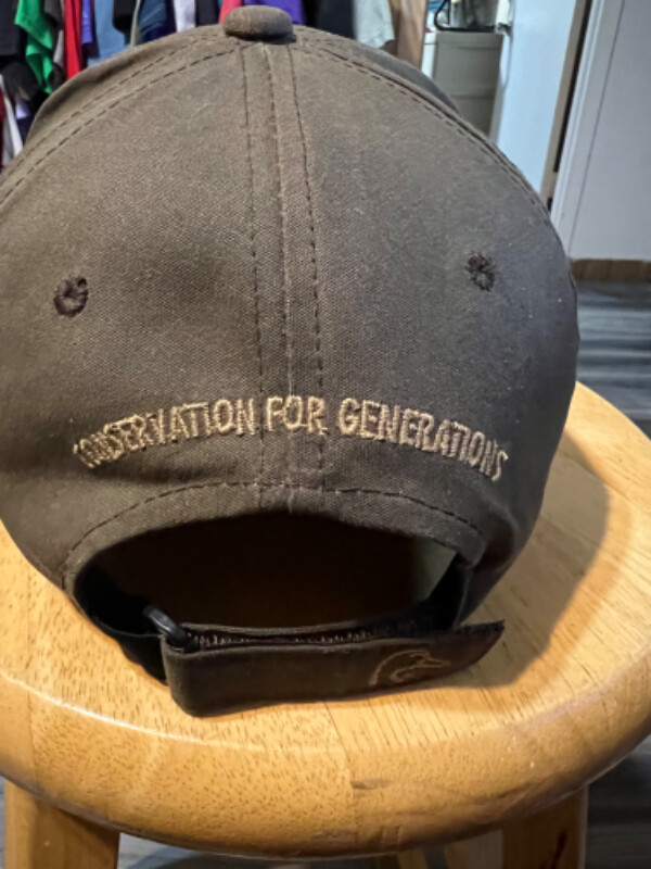 75 years Anniversary Ducks Unlimited Olive Green Hat View 3