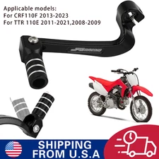 CRF110F Gear Shifter Shift Lever CNC For CRF 110F 2013-2024 Motorcycle Black