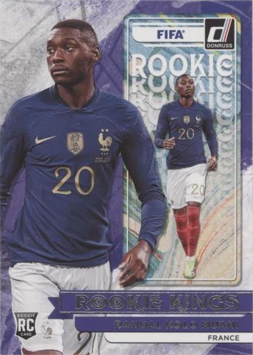 2022-23 Panini Donruss Randal Kolo Muani #8 - 1 of 1