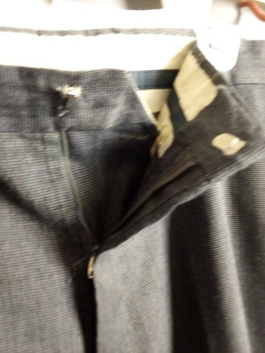 The American Trend Mens Suit Set Blazer And Pants Blue Vintage Size 44R - Picture 19 of 23