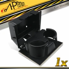 A-Premium Dashboard Gray Cup Holder for Ford F-250 F-350 F-450 F-550 Super Duty