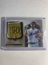 2019 Topps Update 150th Anniversary Manufactured Medallion David Wright #D /150