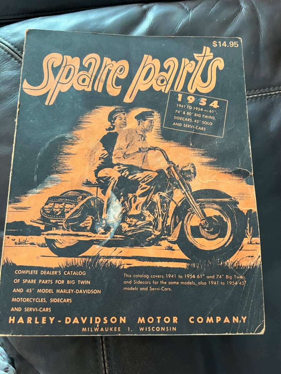 Harley-Davidson FLモデル部品カタログ 1941-1984 Harley Davidson 1941-1984 FL Models Parts Catalog - 99456