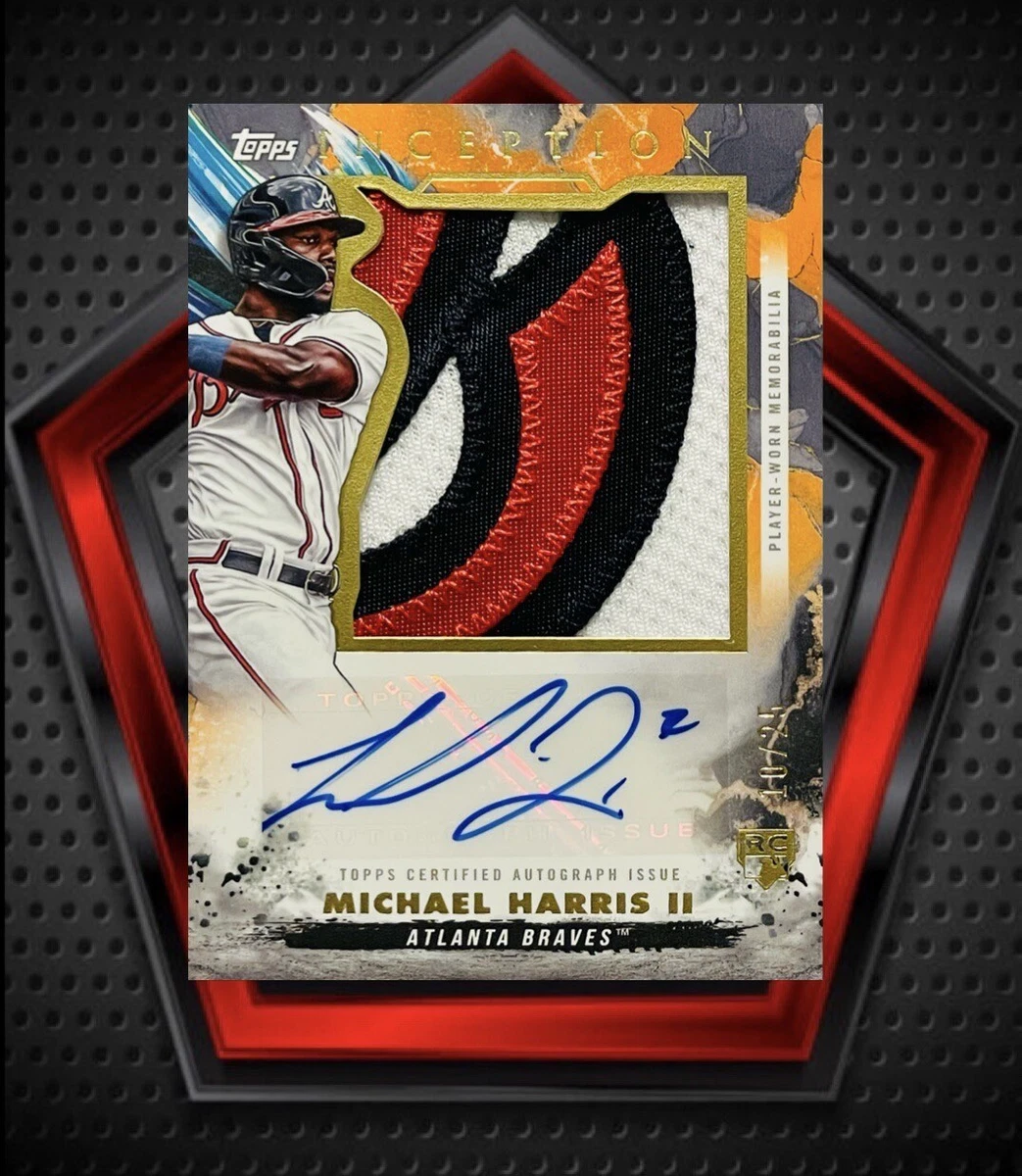 Michael Harris II RC *10/25* Auto 2023 Topps Inception Orange IAJP 