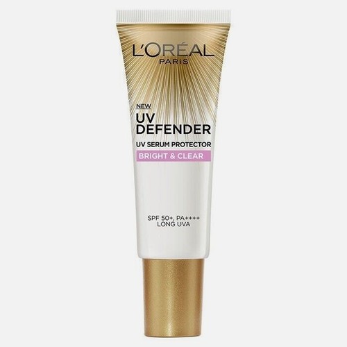 L'Oreal Paris UV Defender Bright & Clear SPF50+ PA++++ Long UVA 15 Ml. - 第 1/4 張圖片