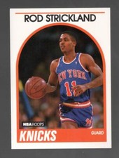 1989-90 Hoops Rod Strickland New York Knicks #8 Near Mint or Better