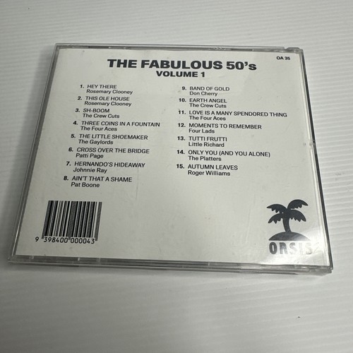 The Fabulous 50's Vol 1 (CD) - Picture 2 of 3