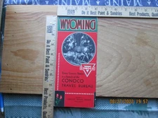 wyoming conoco travel bureau brochure