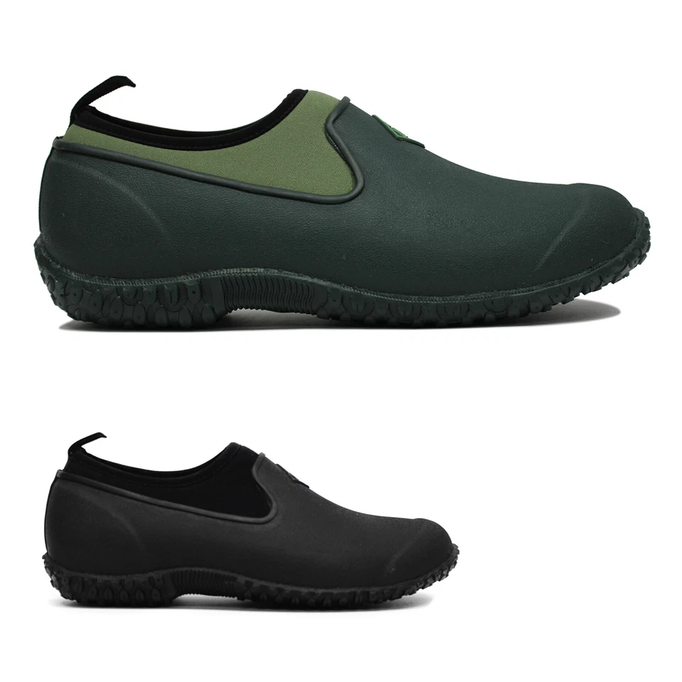 Muck Boot Womens Shoes Muckster II Low Casual Slip-On Low-Profile Rubber Textile