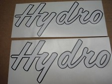 INTERNATIONAL FARMALL HYDRO DECALS. SET OF (2). VINYL.  656, 1026, 1066 C-DETAIL