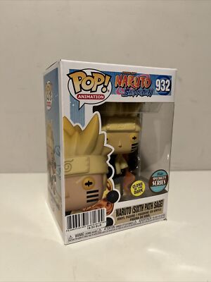 Funko Pop Animation Naruto Six Path Sage 932 Glow In The Dark Specialty Series
