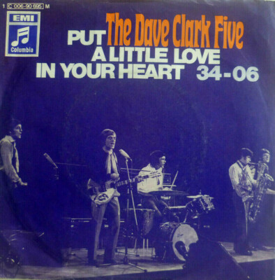 7'' 1969 BEAT IN VG++ ! DAVE CLARK FIVE : Put A Little Love In Your Heart