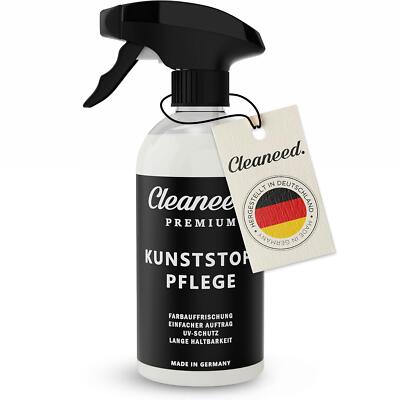 PREMIUM Kunststoffpflege   MADE in GERMANY   Farbauffrischung, UV-Schutz, Lange 