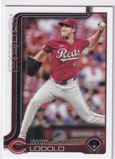 2025 Topps MLB Baseball Series 1 No. 21 Nick Lodolo Reds