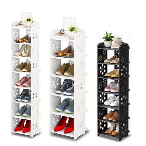 5/6/7/8 Ebenen Schuhregal Ablagegestelle Schuhablage Schuhschrank Platzsparend - Bild 3 von 72