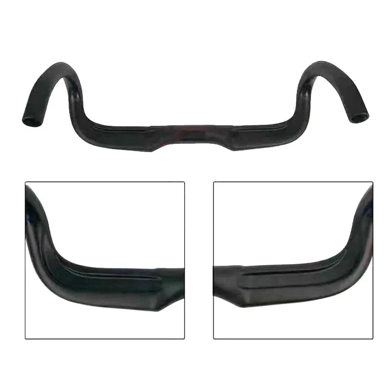 31.8mm 400/420/440mm Full Carbon Road Bicycle Handlebar Bicycle Drop Bar - Image 3 of 4