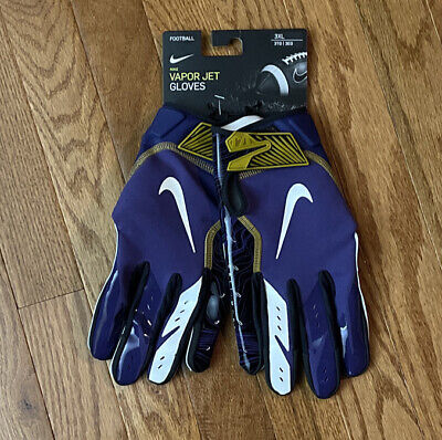 Men's Nike Baltimore Ravens Vapor Jet Football Receiver Gloves NWT 3XL XXXL  | eBay