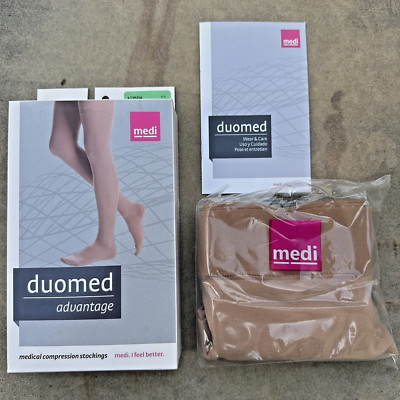 Medi duoMed Advantage OT  Thigh High Compression Stockings 20-30mmHg  XXL  Beige