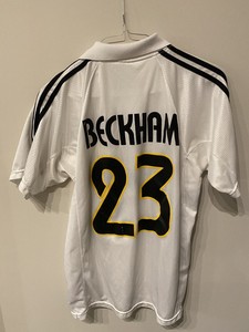 beckham real madrid jersey