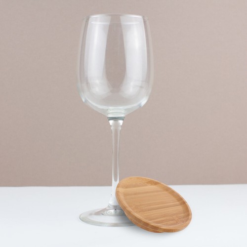 Red Wine Glass Lid Cup Snack Covers for Drinks Appetizer Serving Tray - Picture 5 of 12
