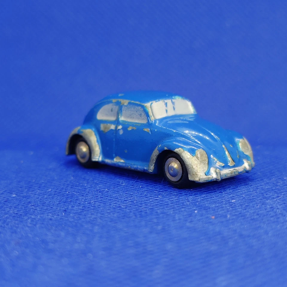 Schuco Piccolo VW Escarabajo 712 1:90. Original años 1950-60 W. Alemania. Playworn  Foto 4 de 4